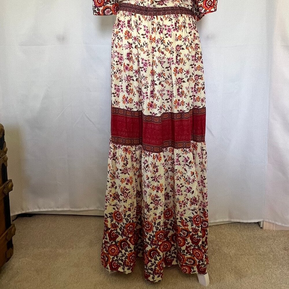 Aly Daly Flora Bianca Style Maxi Dress - Picture 7 of 15